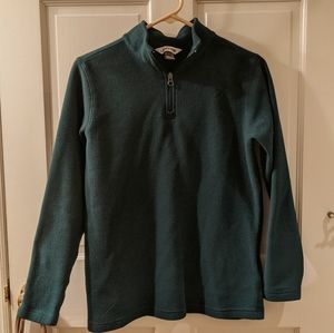Hunter Green Land's End Fleece Jacket